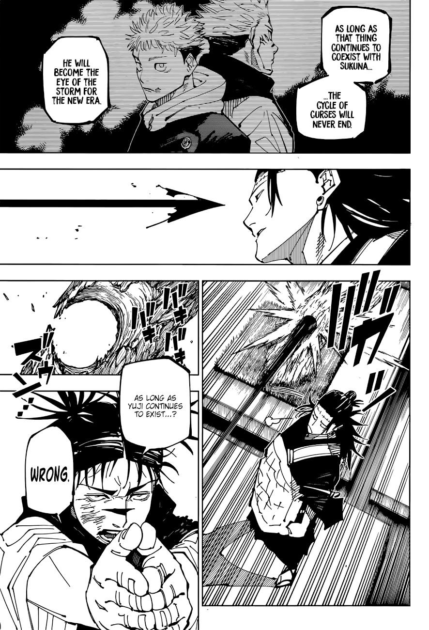 Jujutsu Kaisen Chapter 203: Blood And Oil ② page 9 - Mangakakalot