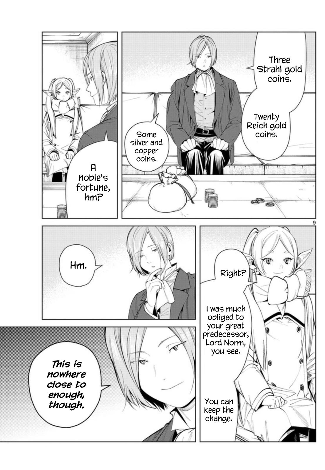 Sousou No Frieren Chapter 70: The Norm Company page 9 - Mangakakalot