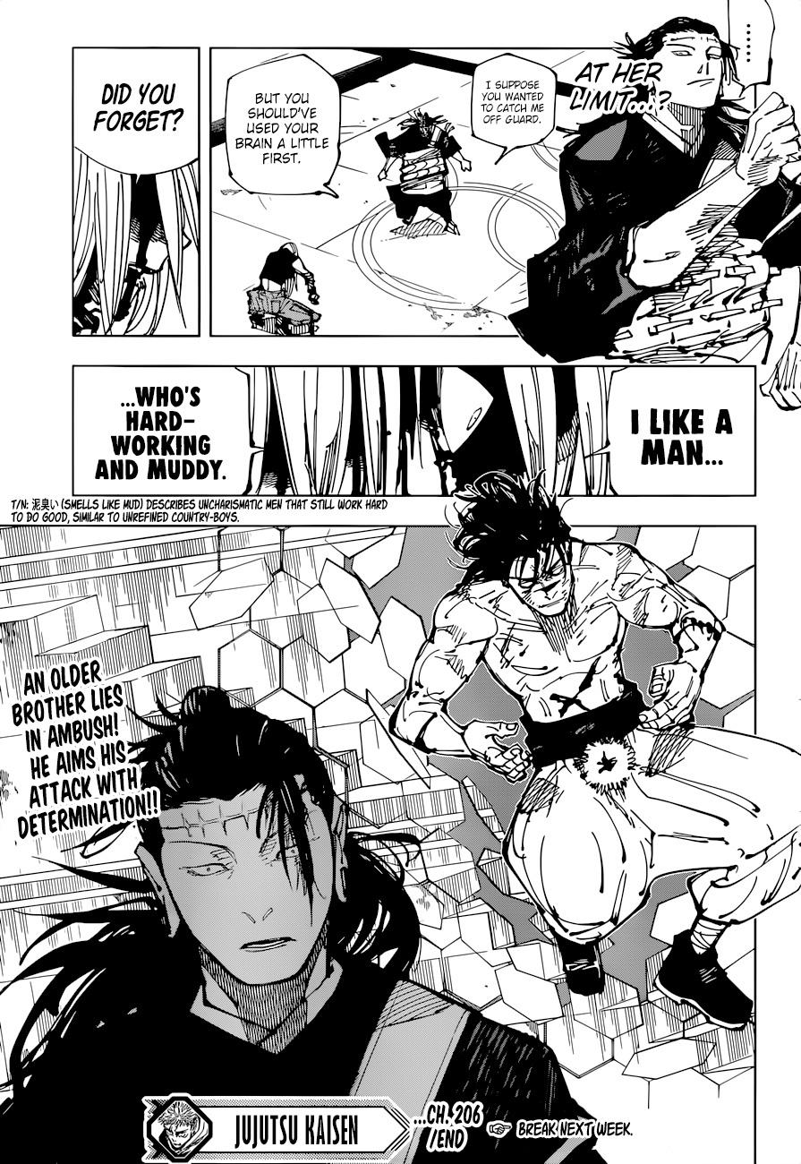 Jujutsu Kaisen Chapter 206: Star And Oil ② page 20 - Mangakakalot