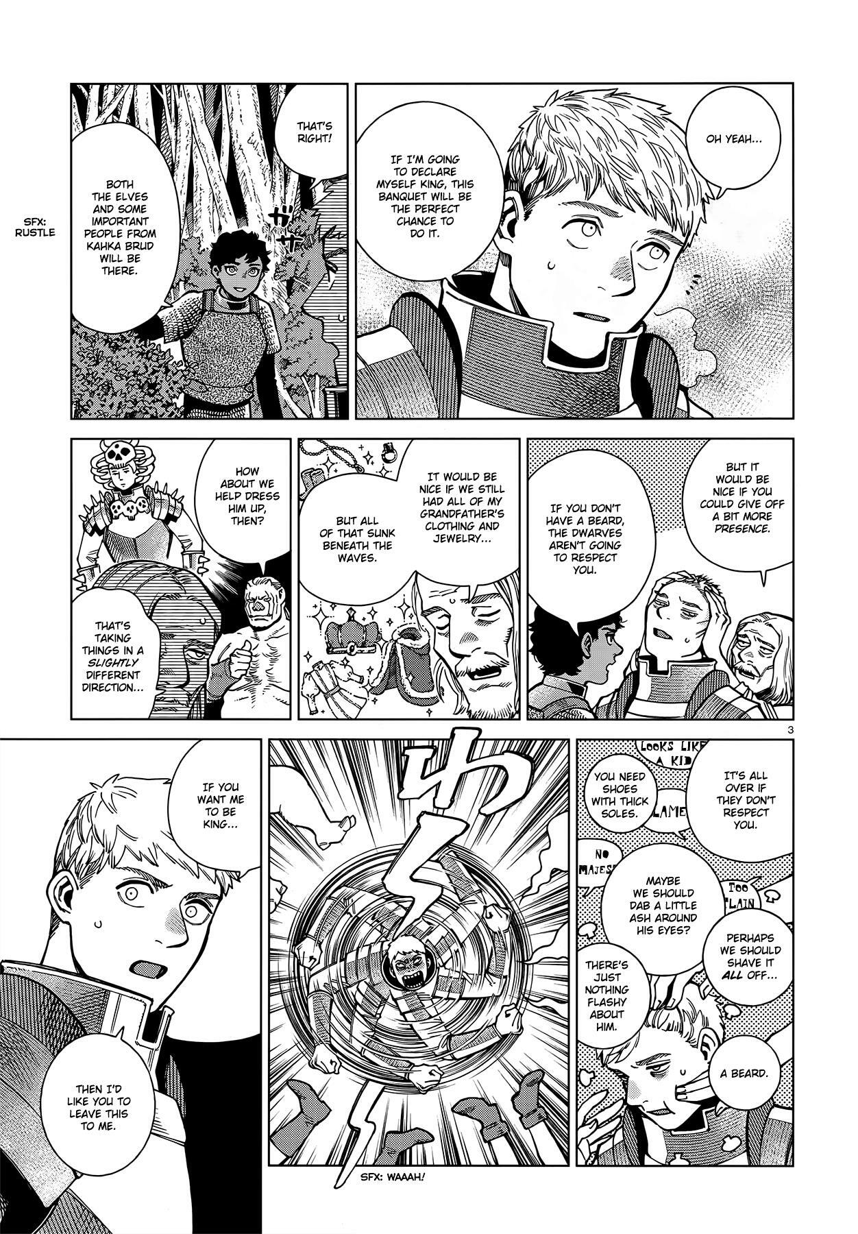 Dungeon Meshi Chapter 96: Falin Iv page 3 - Mangakakalot
