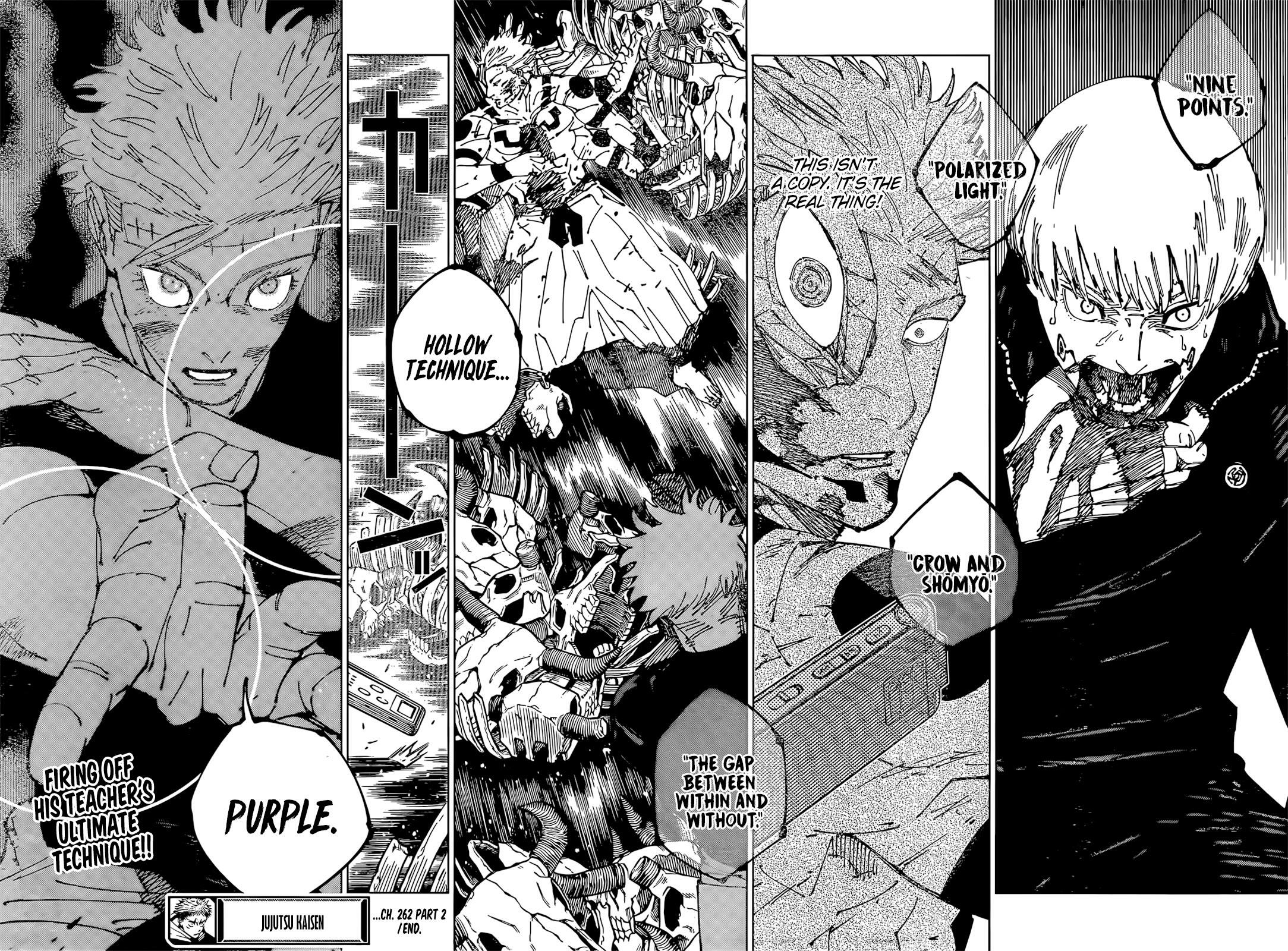 Jujutsu Kaisen Chapter 262.5: The Decisive Battle In The Uninhabited, Demon-Infested Shinjuku ㉞ page 12 - kaisenjujutsu.com