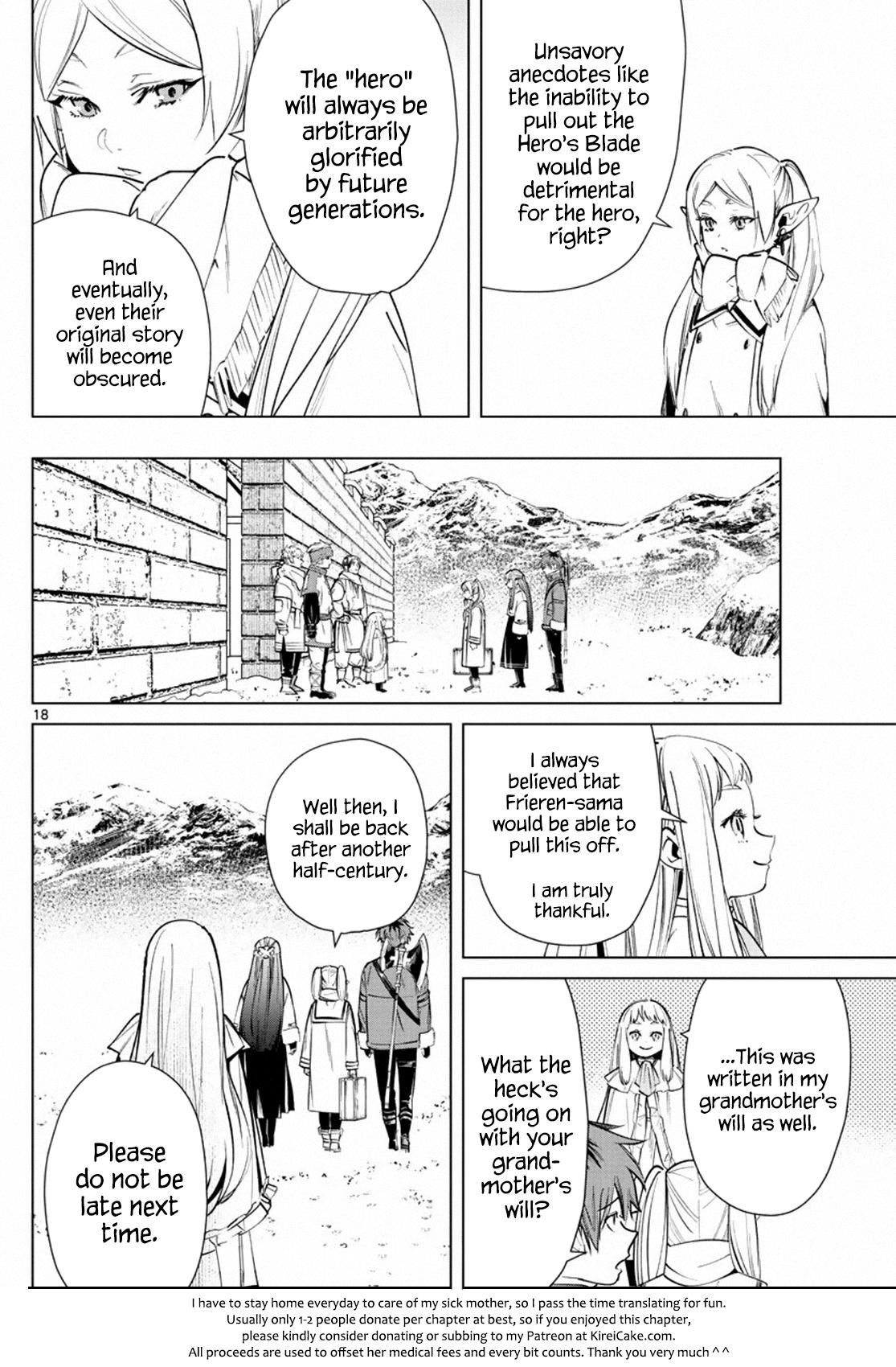 Sousou No Frieren Chapter 25: Village Of Swords page 18 - Mangakakalot