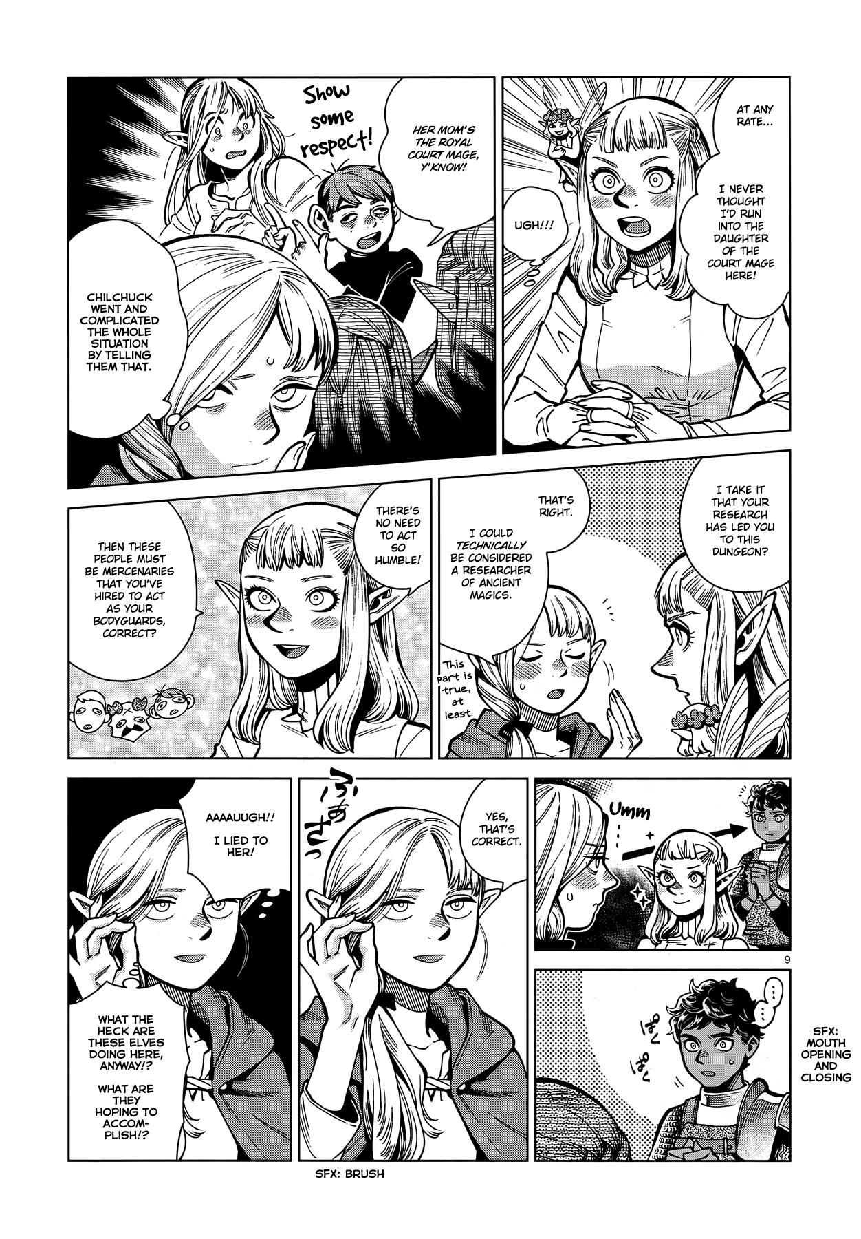 Dungeon Meshi Chapter 74 page 9 - Mangakakalot