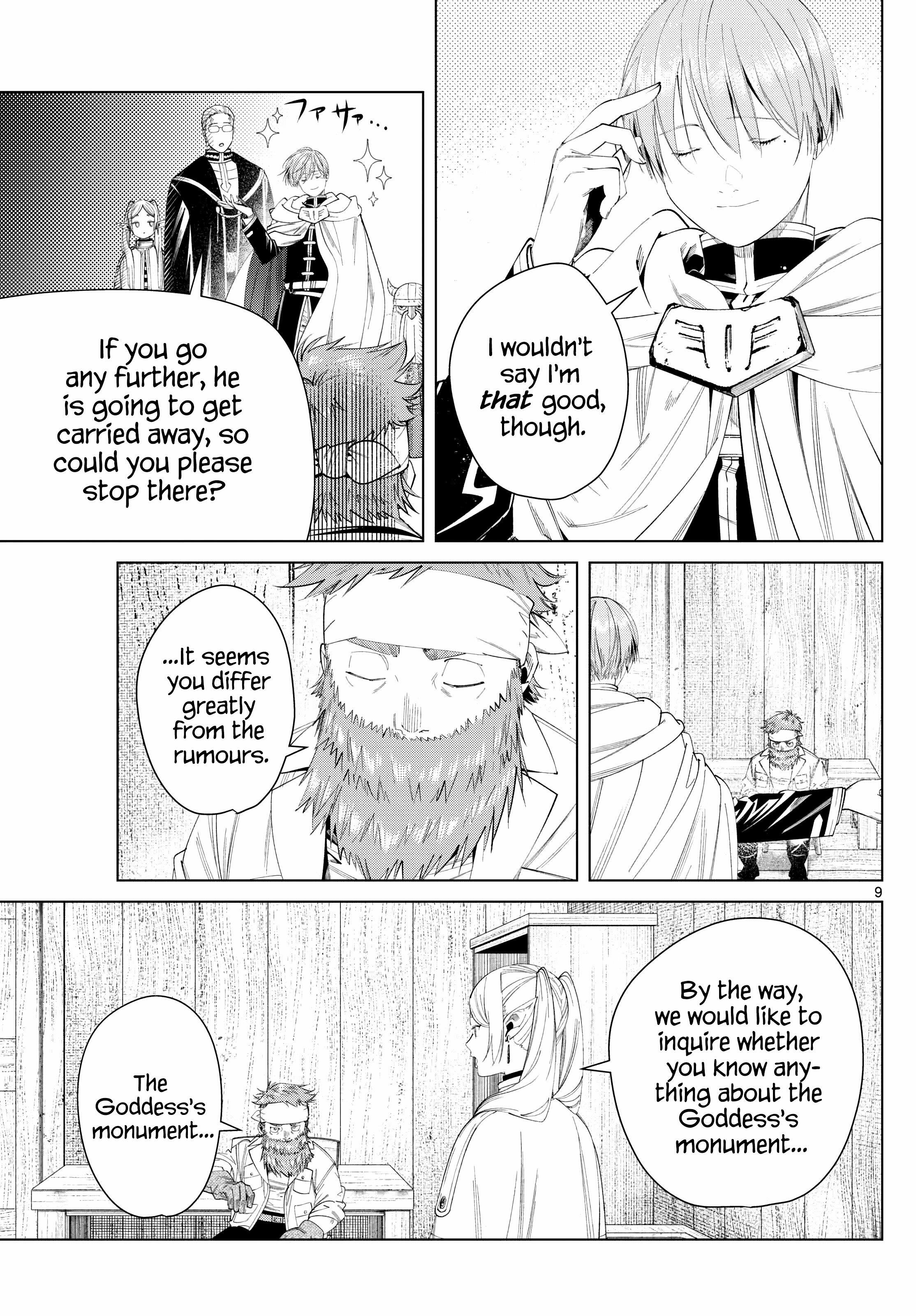 Sousou No Frieren Chapter 114: The Hero's Blade page 9 - Mangakakalot