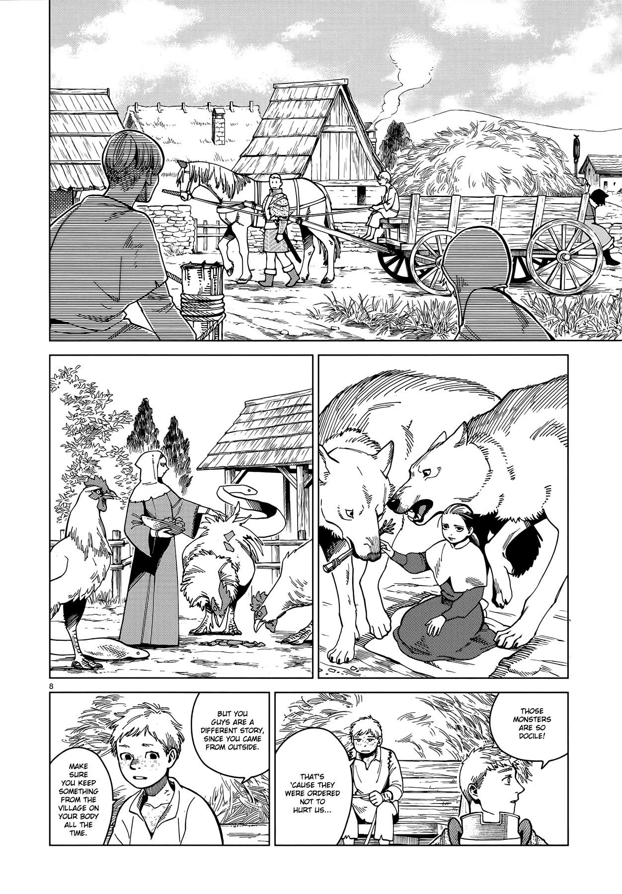 Dungeon Meshi Chapter 46: Golden Land page 7 - Mangakakalot