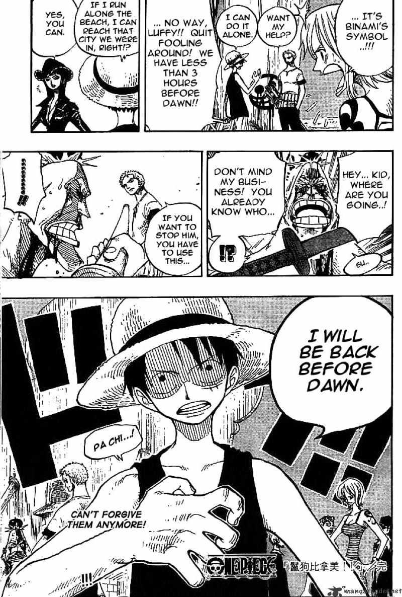 One Piece Chapter 231 : Daschund Binami!! page 19 - Mangakakalot