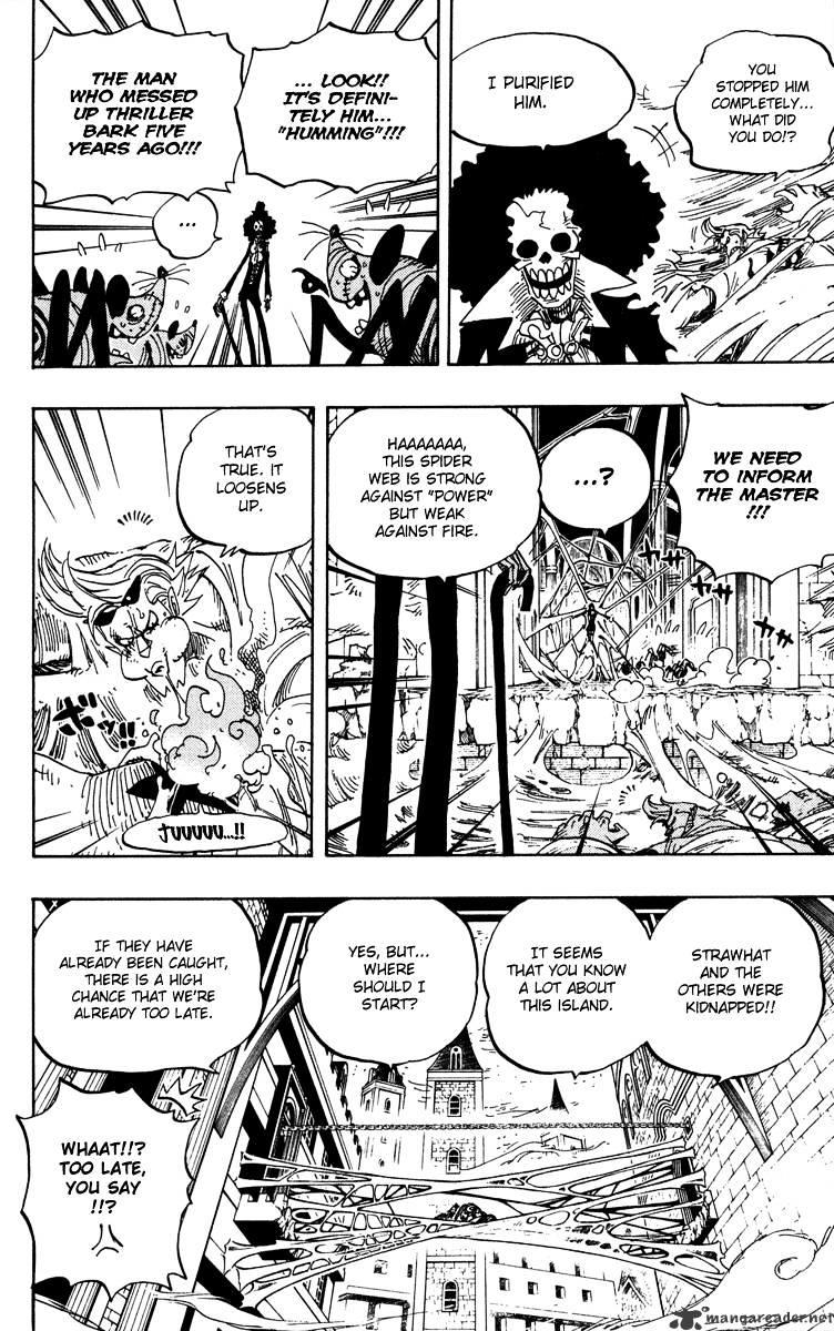 One Piece Chapter 455 : King Of The Depths The Shichibukai Gecko Moria page 4 - Mangakakalot