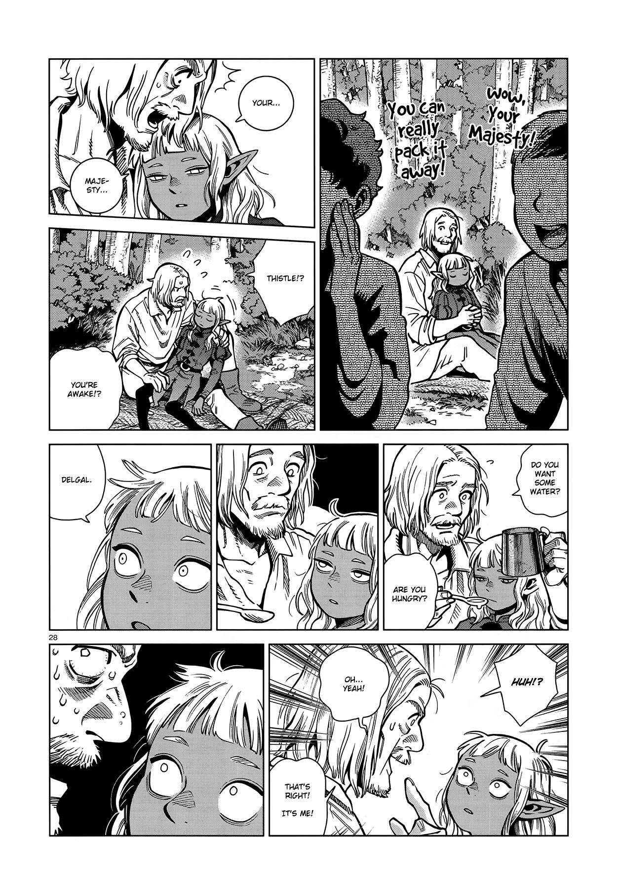 Dungeon Meshi Chapter 96: Falin Iv page 28 - Mangakakalot