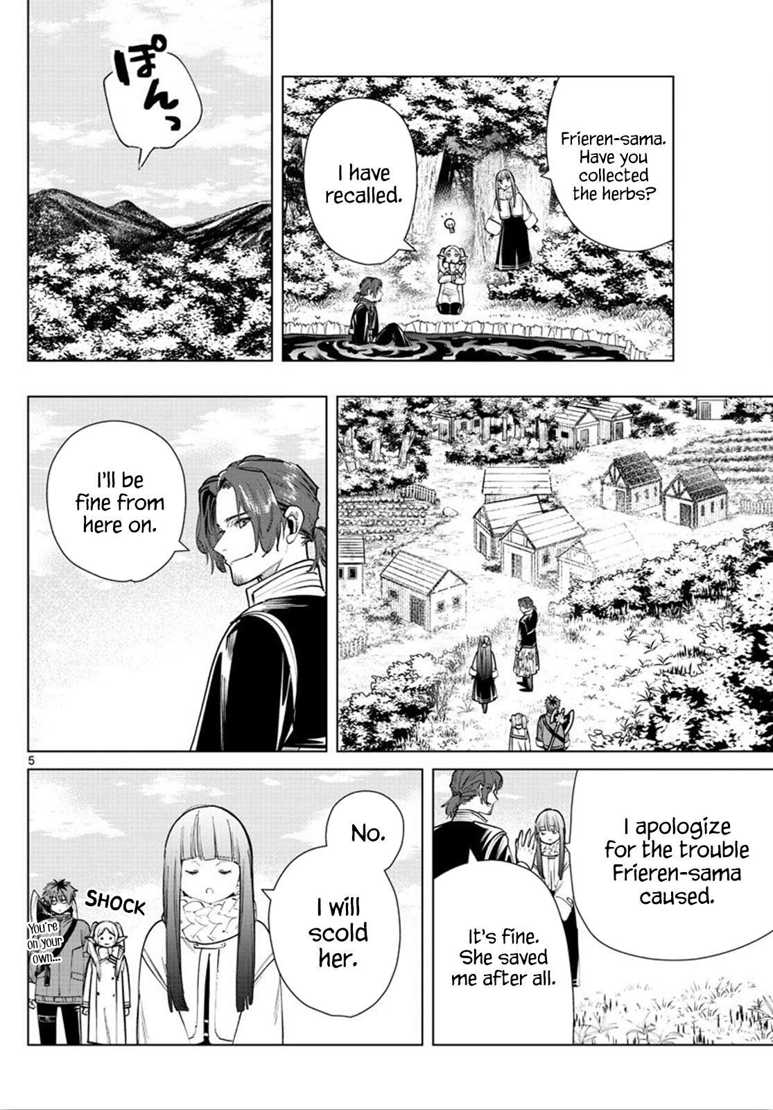 Sousou No Frieren Chapter 27: The Priest Of The Ordinary Village page 5 - Mangakakalot