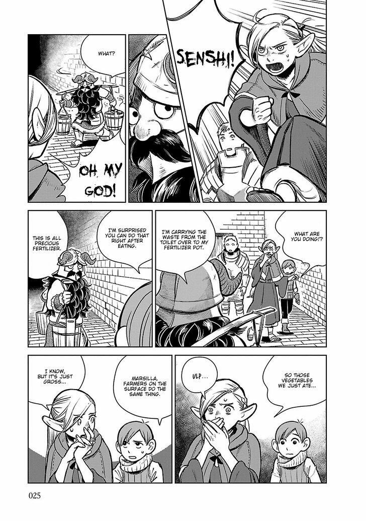 Dungeon Meshi Chapter 8 : Simmered Cabbage page 25 - Mangakakalot