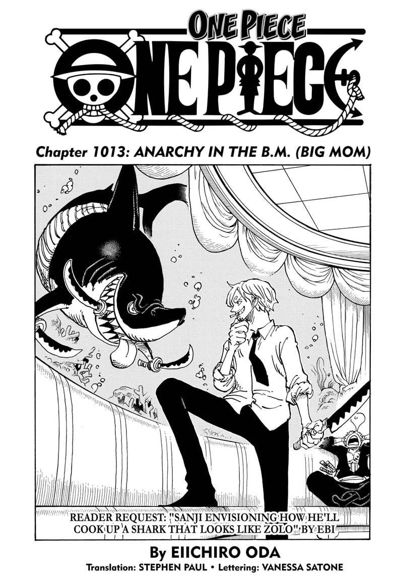 One Piece chapter 1070 has fans worried for Sanji