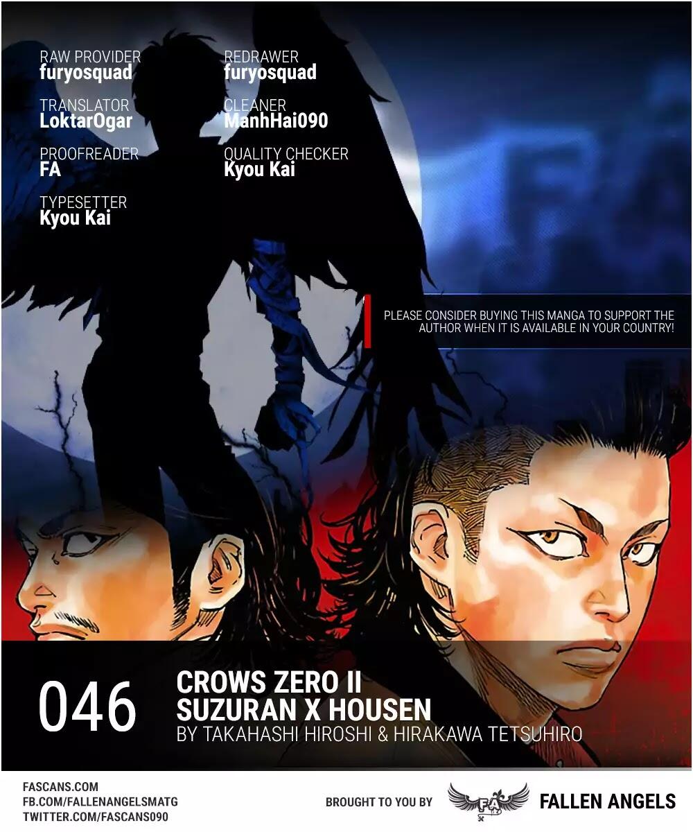 Read Crows Zero Ii Suzuran X Houen Chapter 46 The King Of The Jungle Serizawa Tamao On Mangakakalot