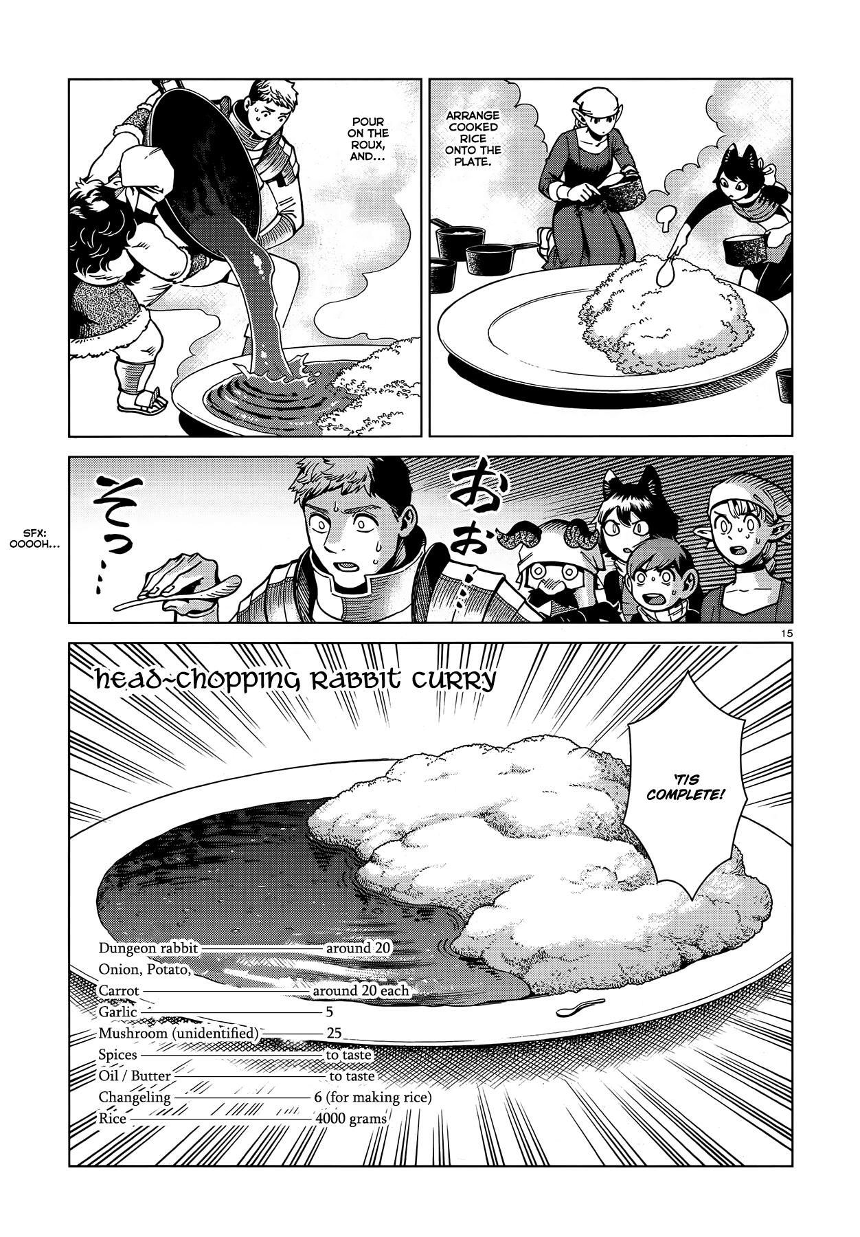 Dungeon Meshi Chapter 66: Curry page 15 - Mangakakalot