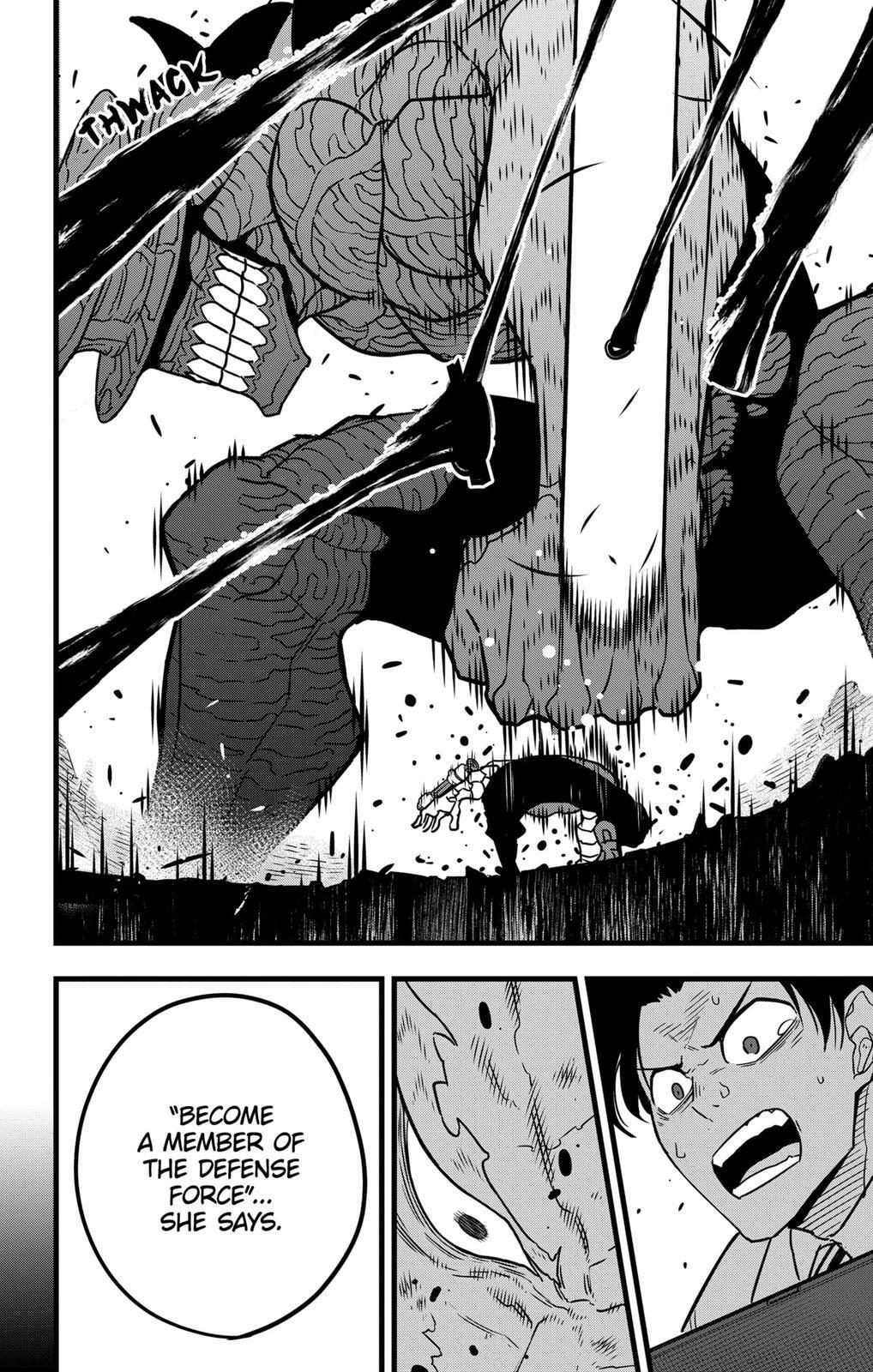 Kaiju No. 8 Chapter 50 - Fixed page 16 - Mangakakalot