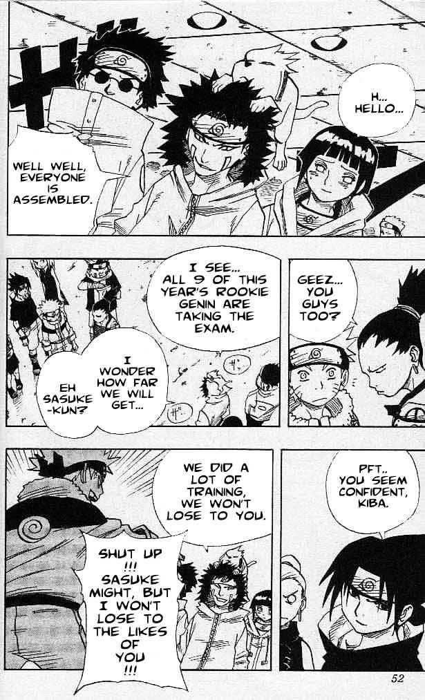 Naruto Vol.5 Chapter 39 : Challengers!!  
