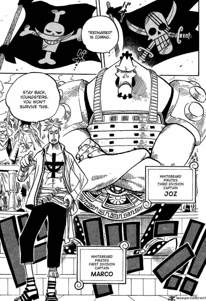 One Piece Chapter 434 : Whitebeard And Redhaired page 3 - Mangakakalot
