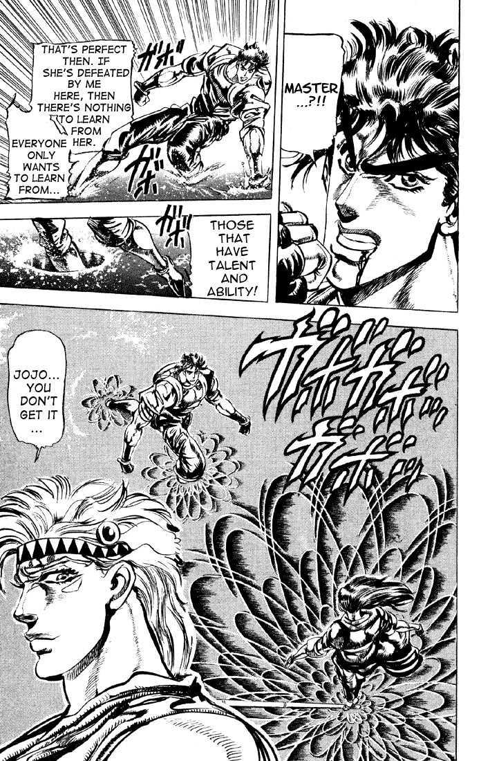 Jojo's Bizarre Adventure Vol.8 Chapter 72 : The Training Of A Ripple Warrior page 3 - 