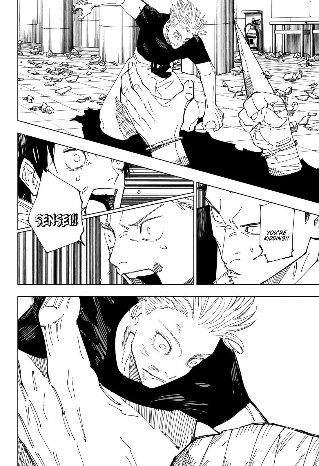 Jujutsu Kaisen Chapter 232: The Decisive Battle In The Uninhabited, Demon-Infested Shinjuku ⑩ page 18 - Mangakakalot