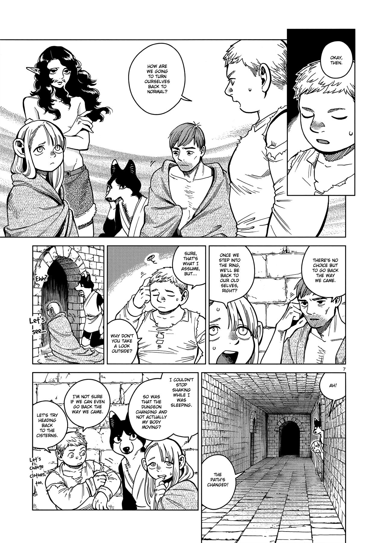 Dungeon Meshi Chapter 50: Dumplings page 7 - Mangakakalot