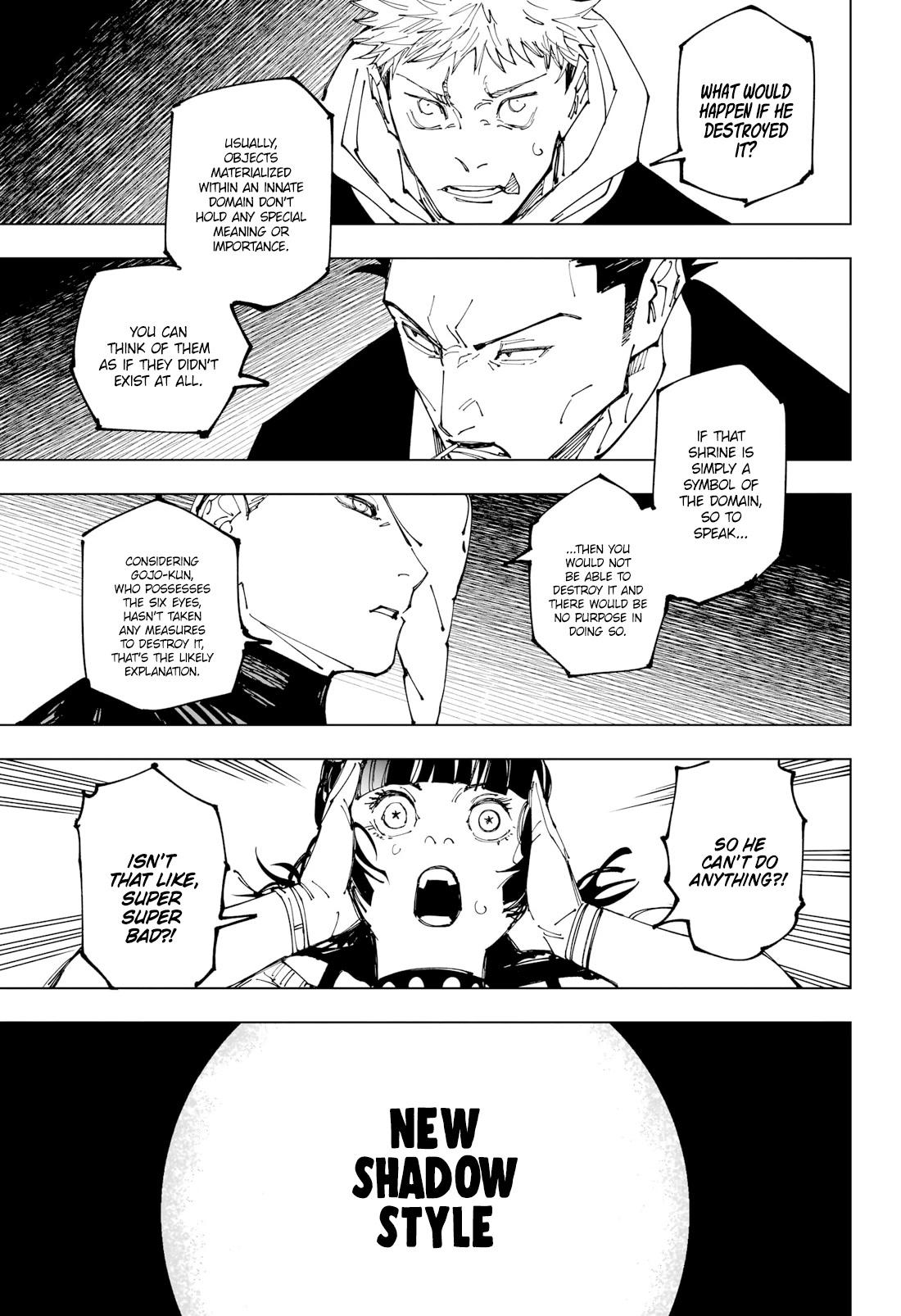 Jujutsu Kaisen Chapter 226: The Decisive Battle In The Uninhabited, Demon-Infested Shinjuku ④ page 9 - Mangakakalot