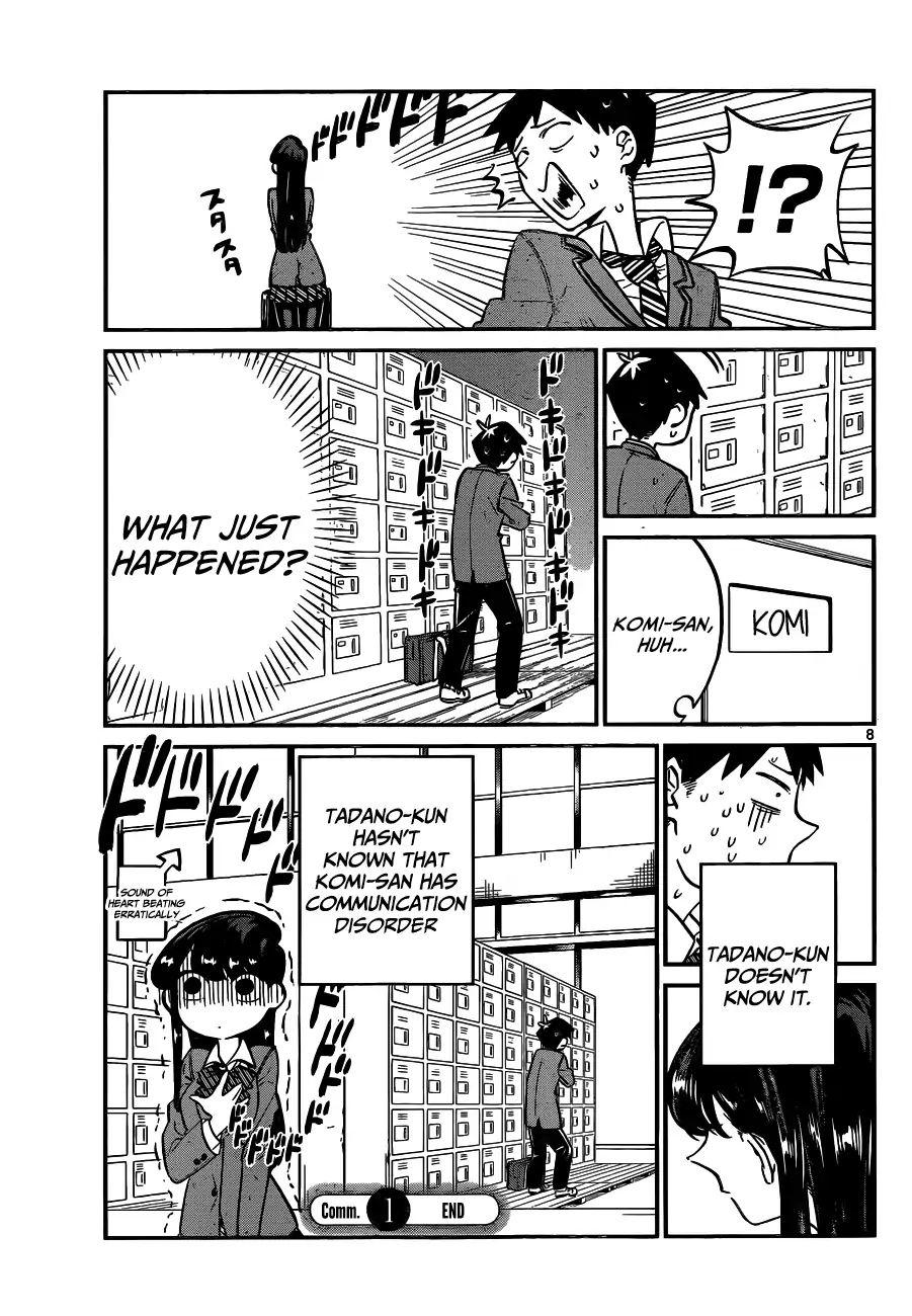 Komi-San Wa Komyushou Desu Vol.1 Chapter 1: A Normal Person page 12 - Mangakakalot