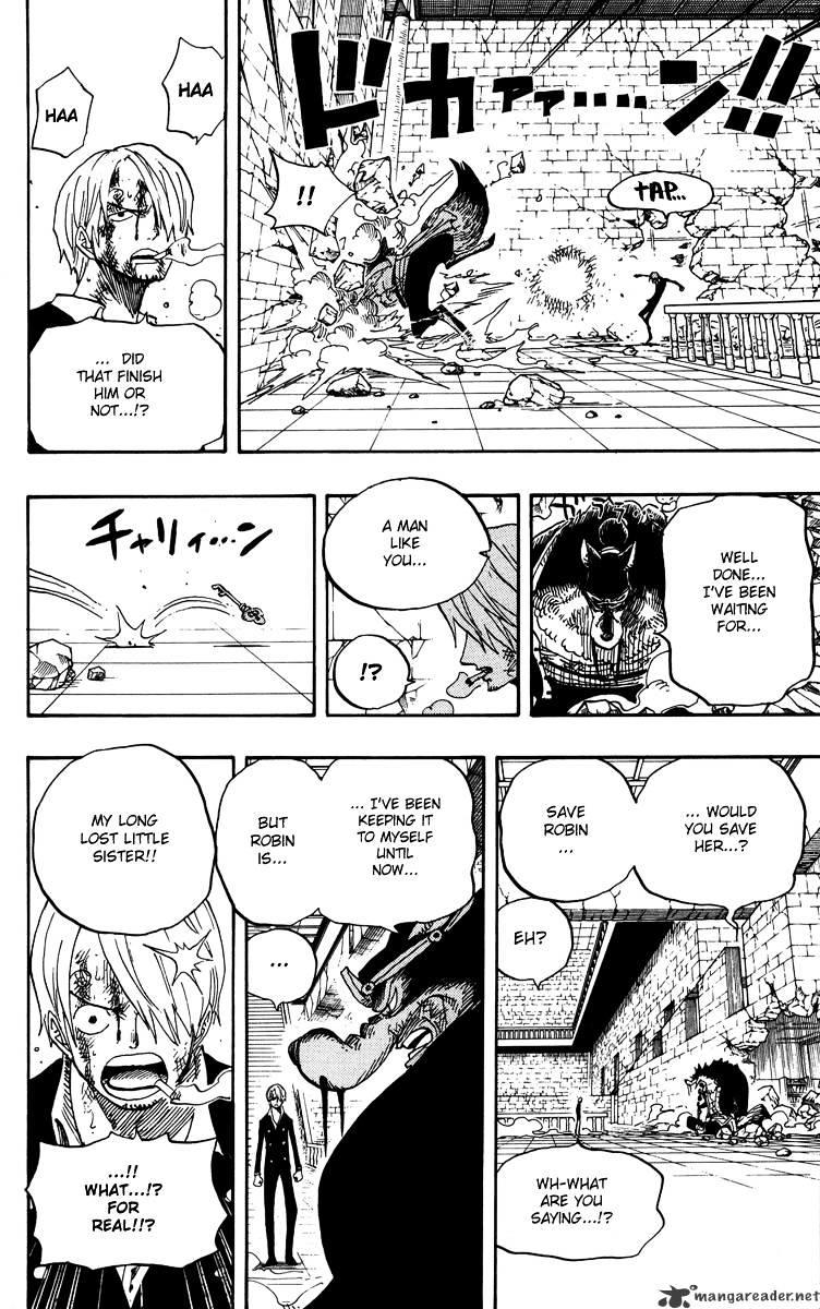 One Piece Chapter 414 : Sanji Vs Jabura page 17 - Mangakakalot