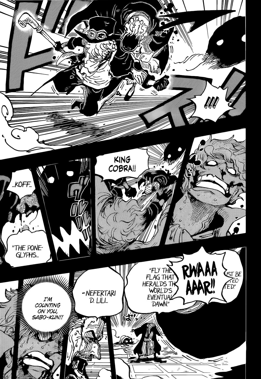 One Piece Chapter 1085: The Death Of Nefertari Cobra page 10 - Mangakakalot