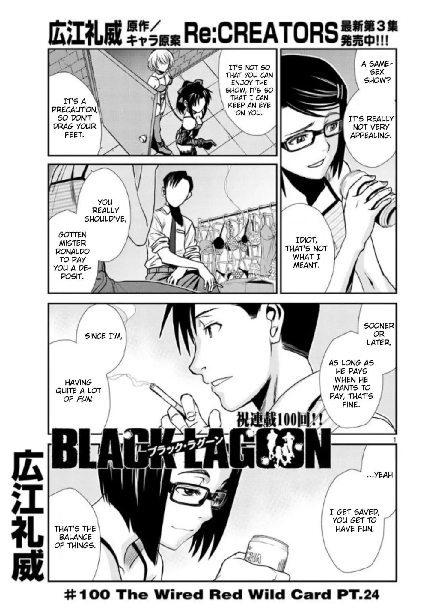 Read Black Lagoon Chapter 100 On Mangakakalot