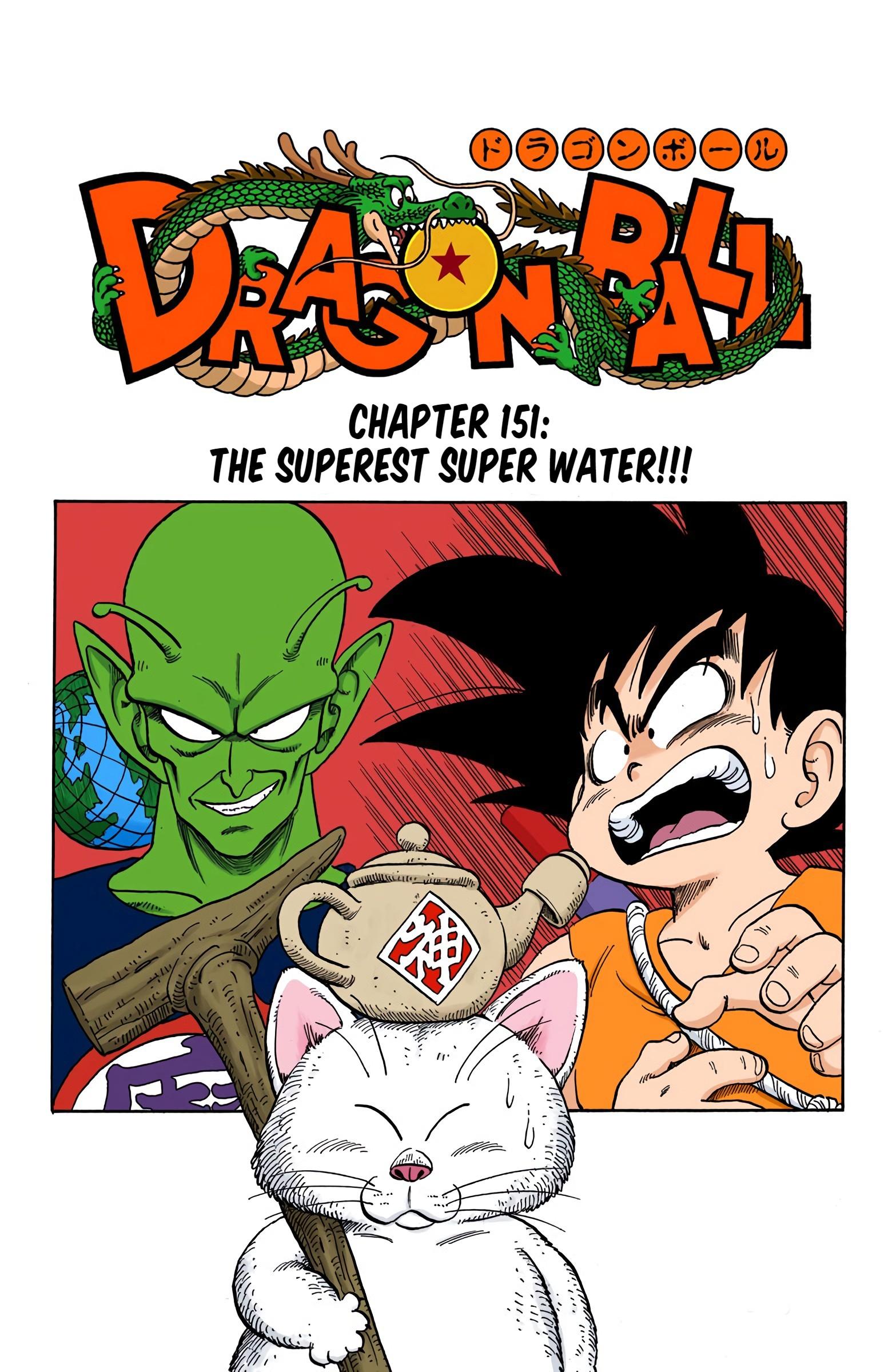 Dragon Ball - Full Color Edition Vol.13 Chapter 151: The Superest Super Water!!! page 1 - Mangakakalot