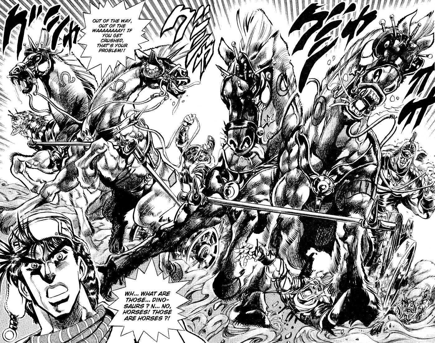 Jojo's Bizarre Adventure Vol.11 Chapter 97 : Furious Struggle From Ancient Times page 8 - 