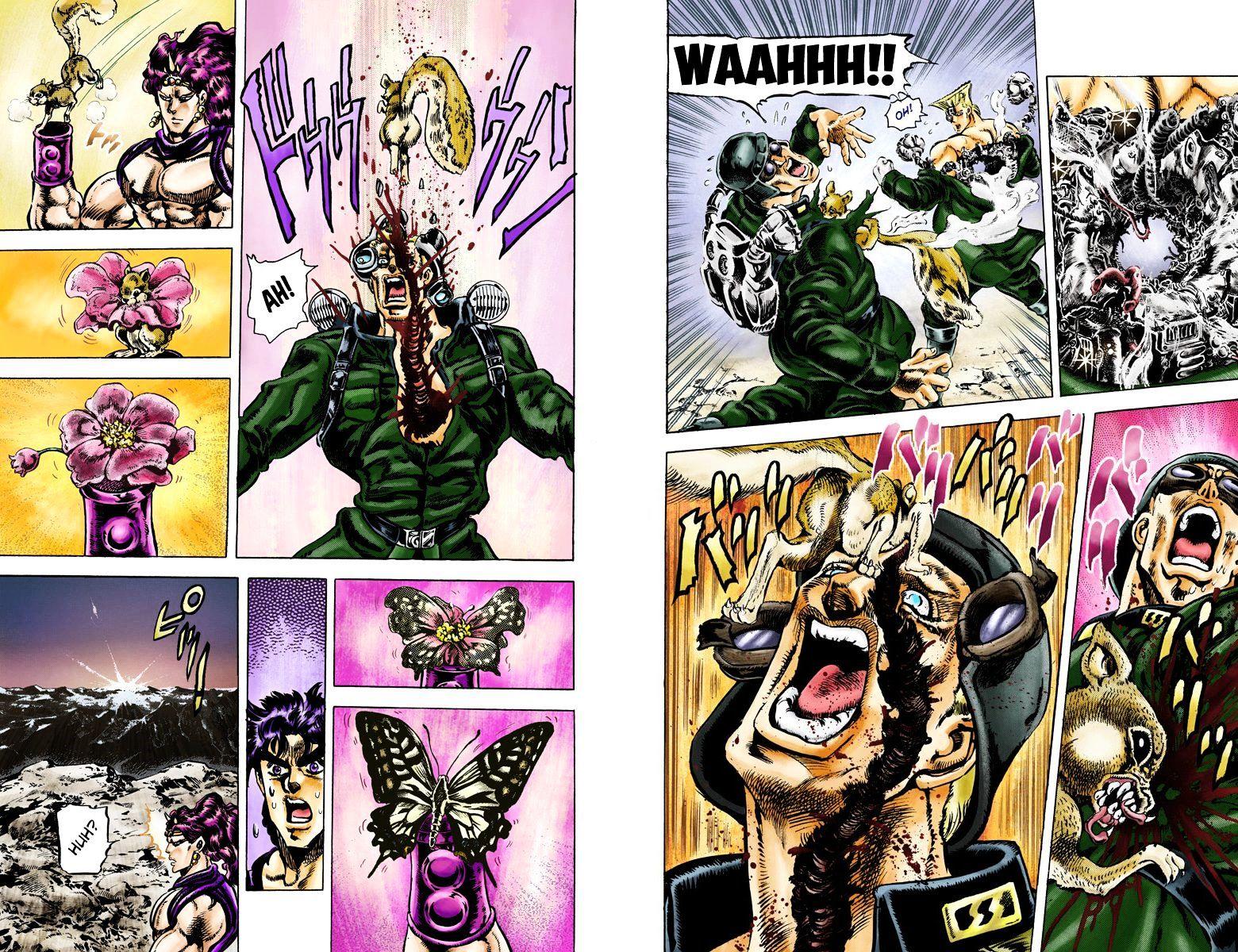 Jojo's Bizarre Adventure Vol.12 Chapter 109 : Birth Of The Ultimate Being (Official Color Scans) page 6 - 