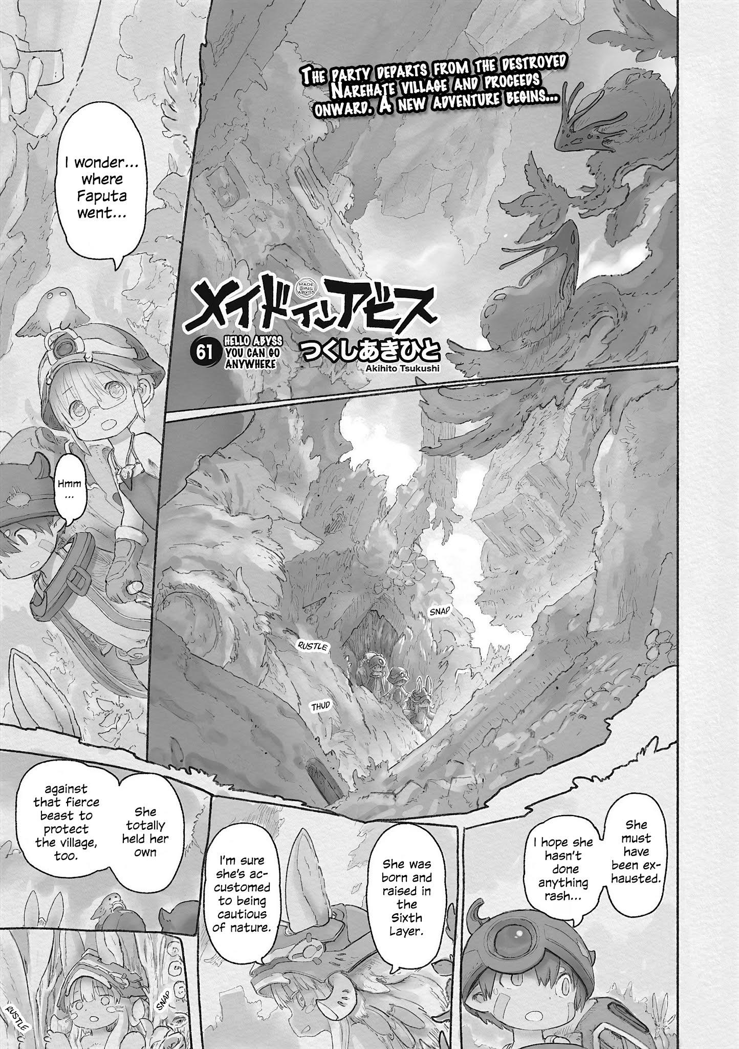 Chapter 61  Made in Abyss Manga Animated With Music and Sound 