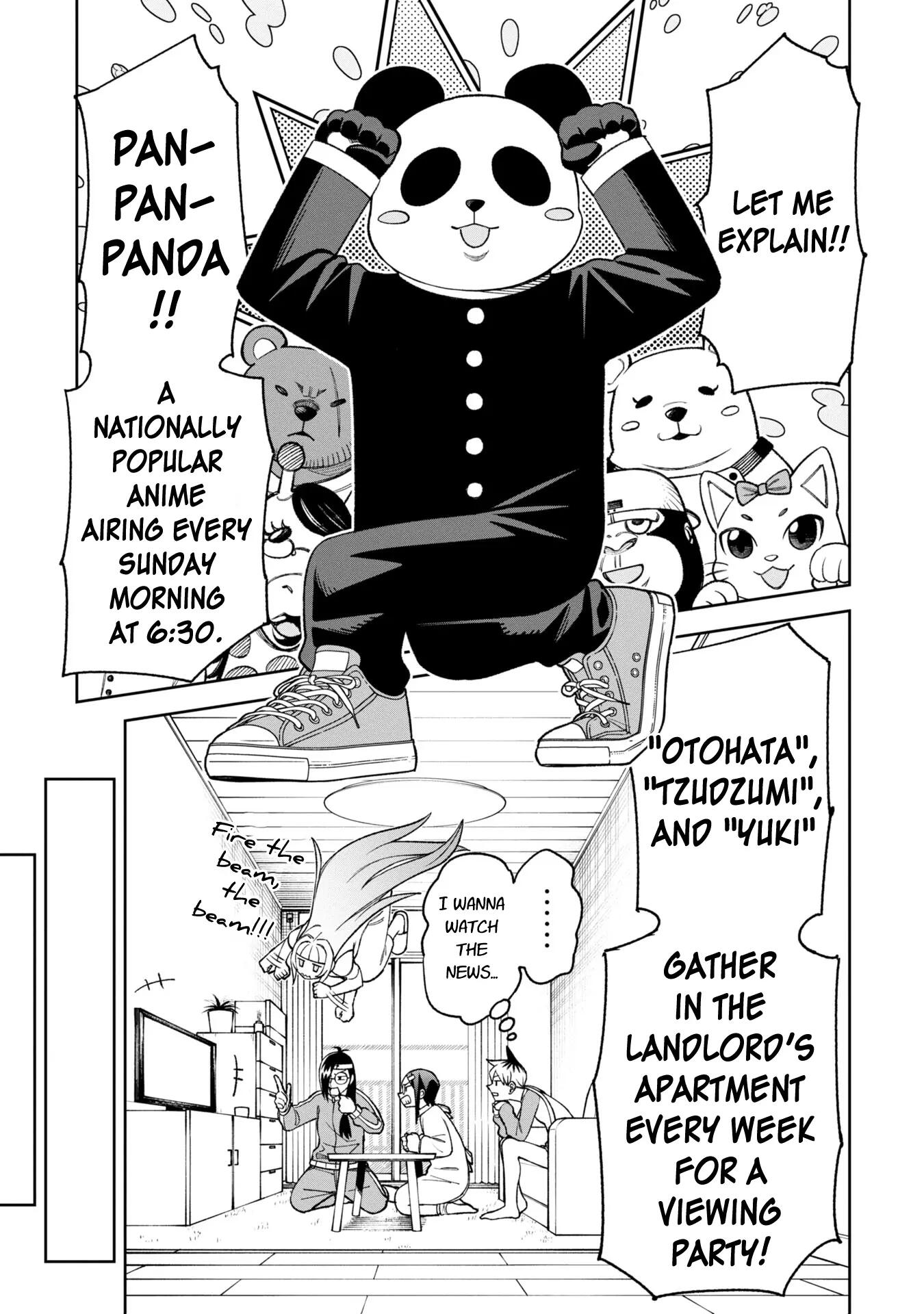 Wakeari Shinrei Mansion-Chapter 32: Don't Hold Back! Pan-Pan-Pandaaa!