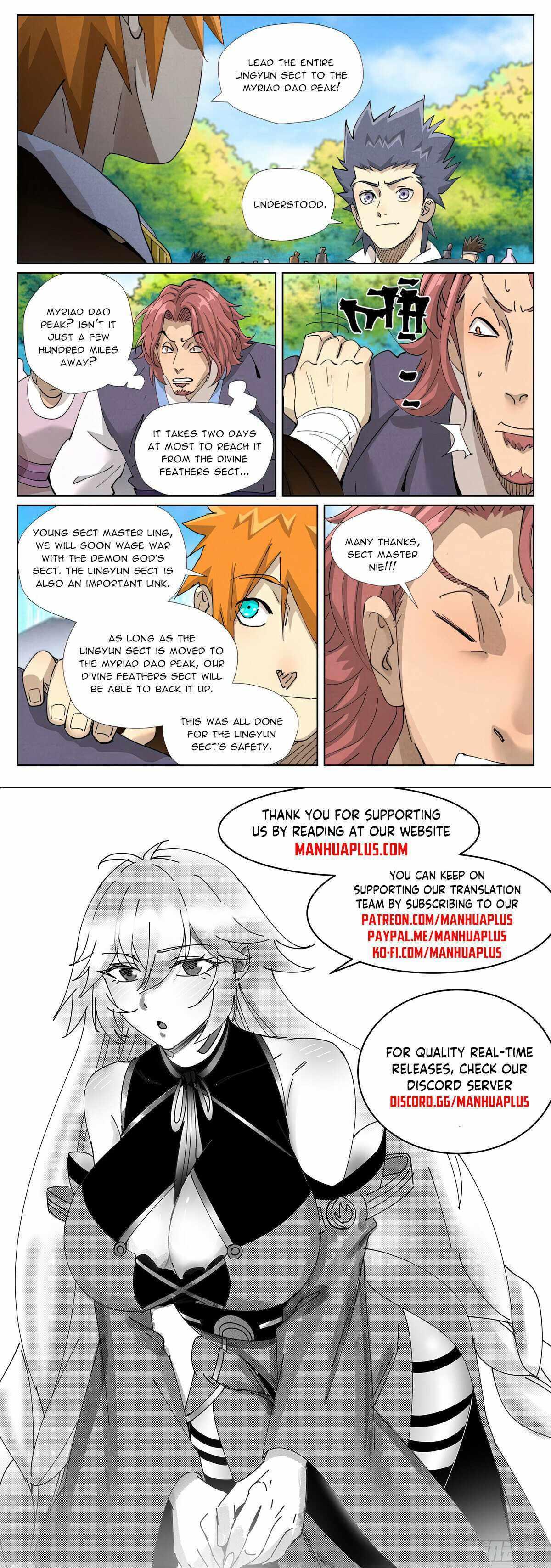 Tales Of Demons And Gods Chapter 431-1 page 10 - Mangakakalot