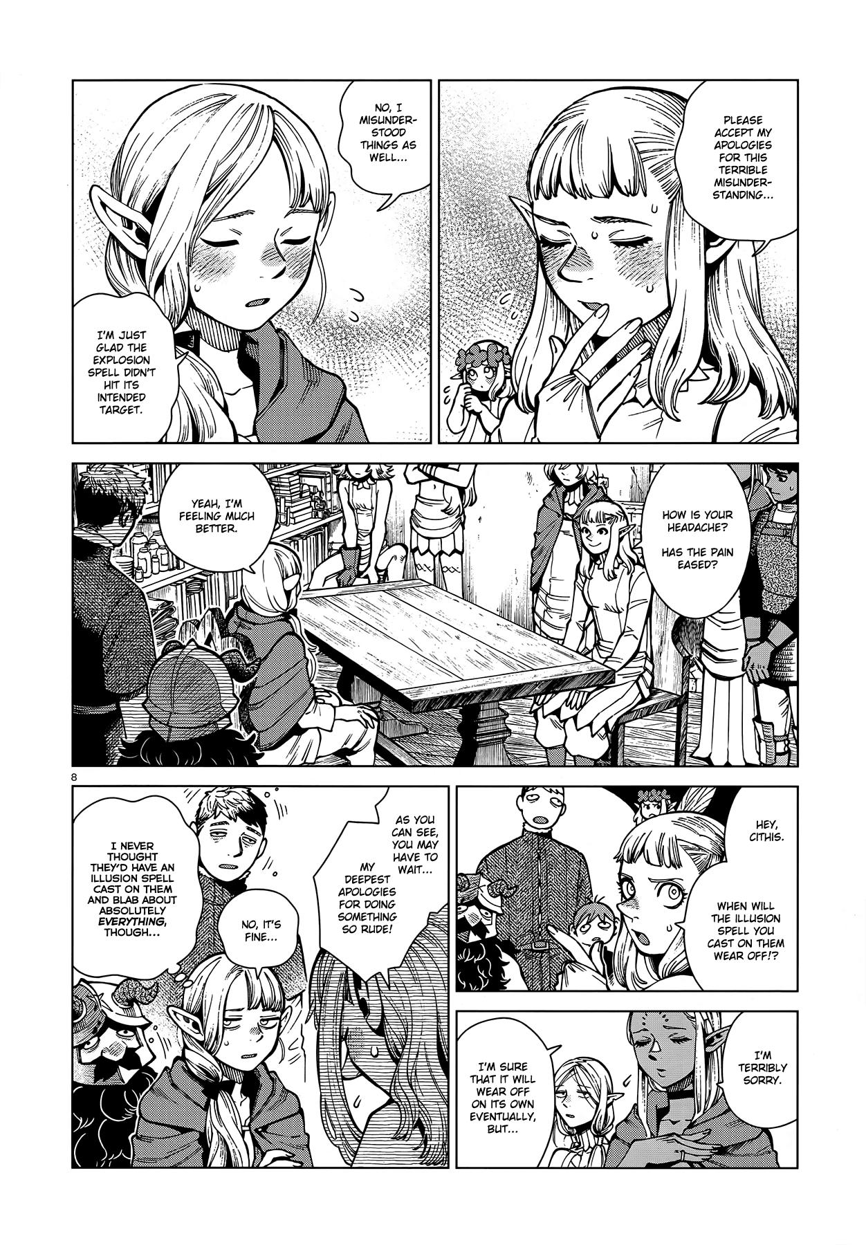 Dungeon Meshi Chapter 74 page 8 - Mangakakalot