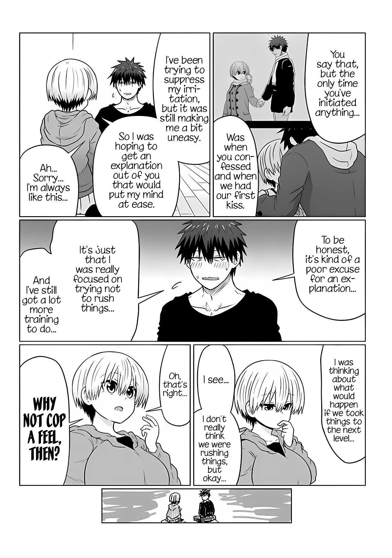 Uzaki-chan Wants to Hang Out! - Ch. 100 - Kouhai and Boobs : r