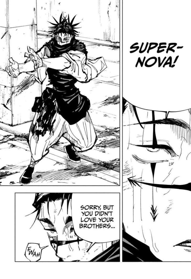 Jujutsu Kaisen Chapter 142: A Big Brother's Back page 16 - Mangakakalot