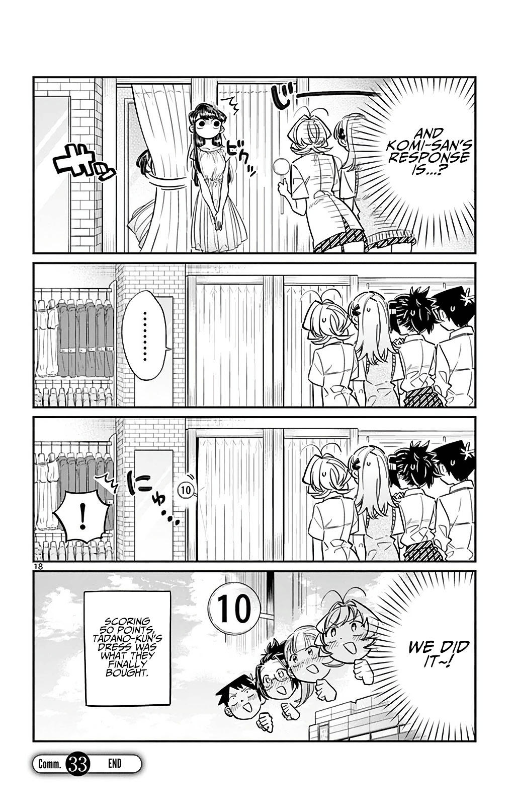 Komi-San Wa Komyushou Desu Vol.2 Chapter 33: It's Shopping Time page 18 - Mangakakalot