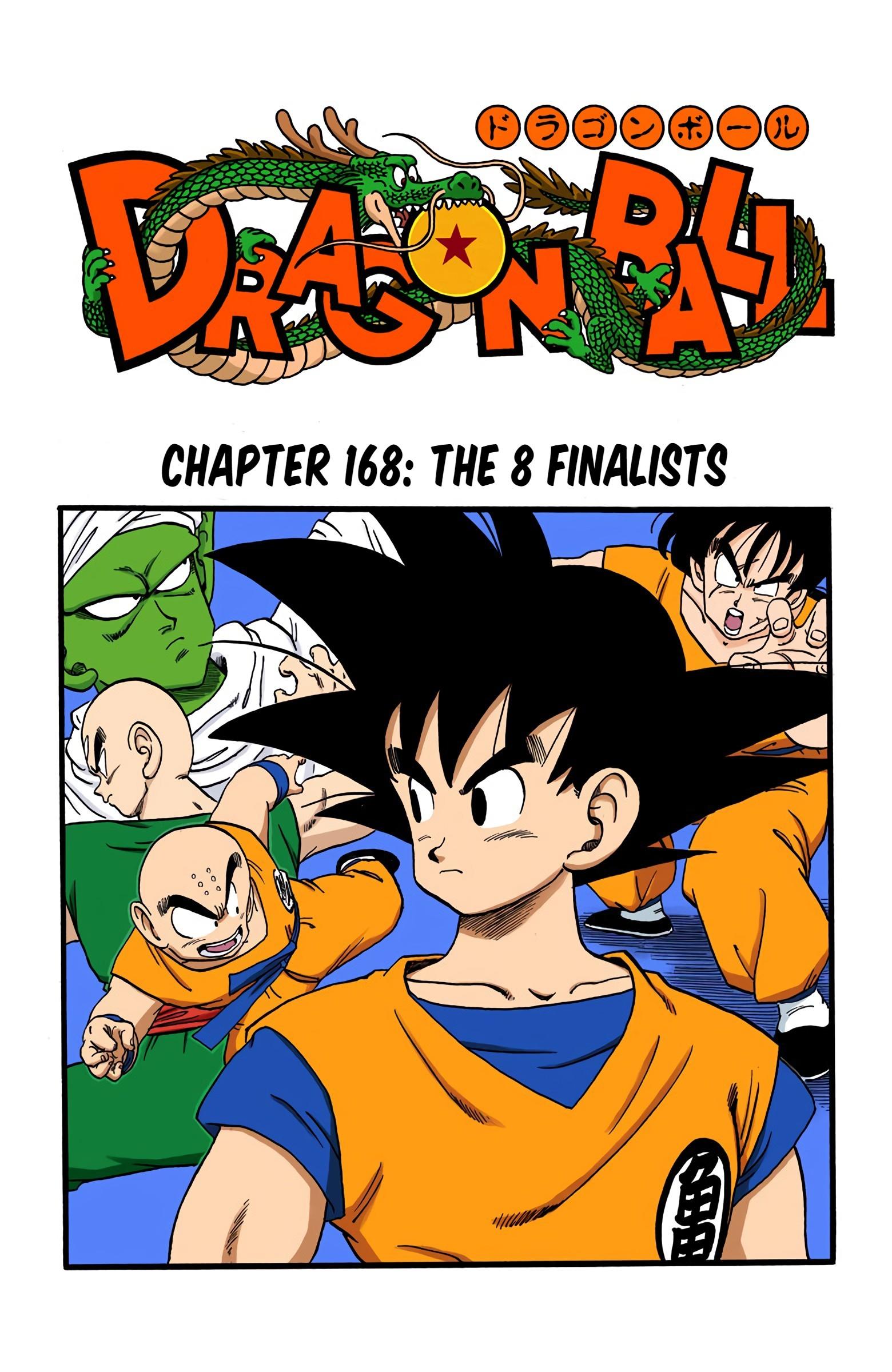 Dragon Ball - Full Color Edition Vol.14 Chapter 168: The 8 Finalists page 1 - Mangakakalot