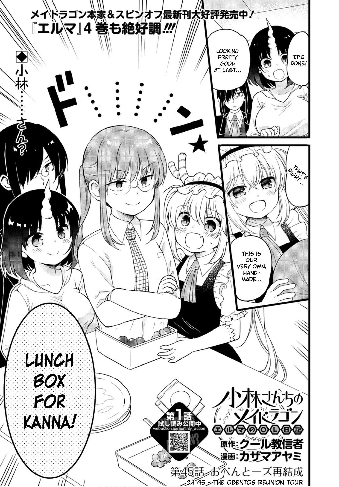 Kobayashi San Chi No Maid Dragon Elma Ol Nikki Chapter 45 Manga Online For Free Mangakakalot City