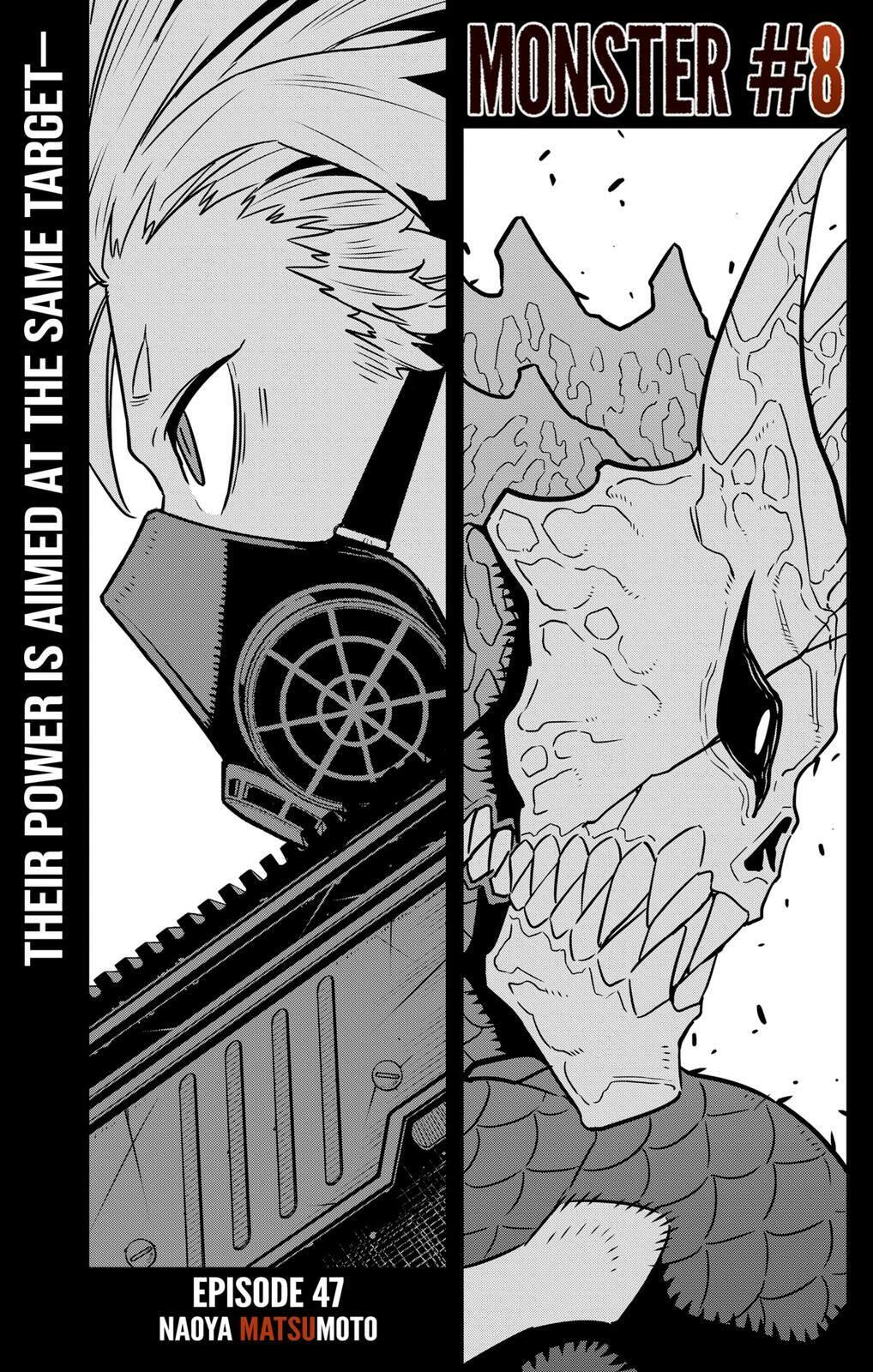Kaiju No. 8 Chapter 47 page 1 - Mangakakalot