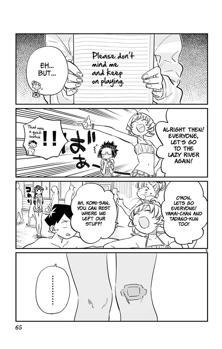Komi-San Wa Komyushou Desu Vol.3 Chapter 40: Just A Graze page 5 - Mangakakalot