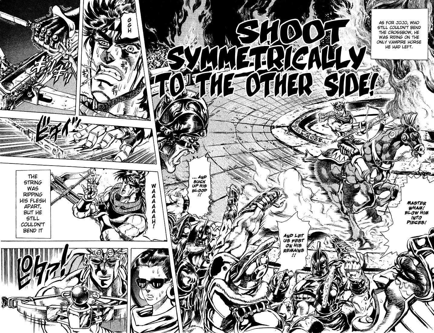 Jojo's Bizarre Adventure Vol.11 Chapter 102 : Shoot Symmetrically To The Other Side! page 2 - 