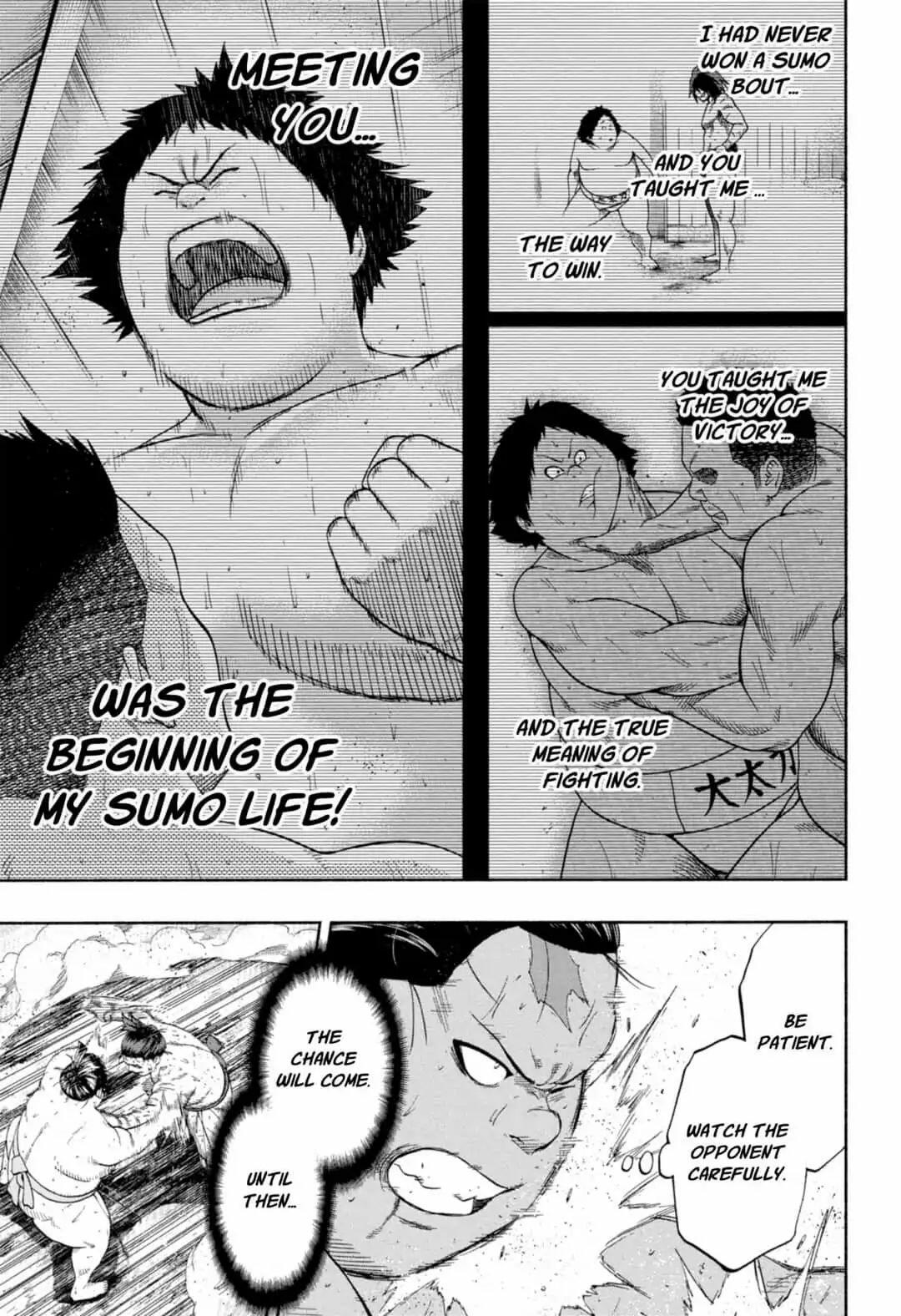 Hinomaru Sumo 🖐 on X: Hinomaru Sumo Chapter 242: “Let's Do It