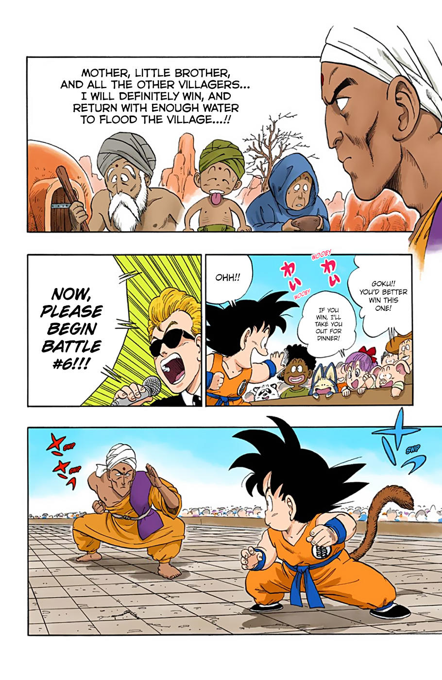 Dragon Ball - Full Color Edition Vol.4 Chapter 44: Son Goku Vs. Namu page 3 - Mangakakalot