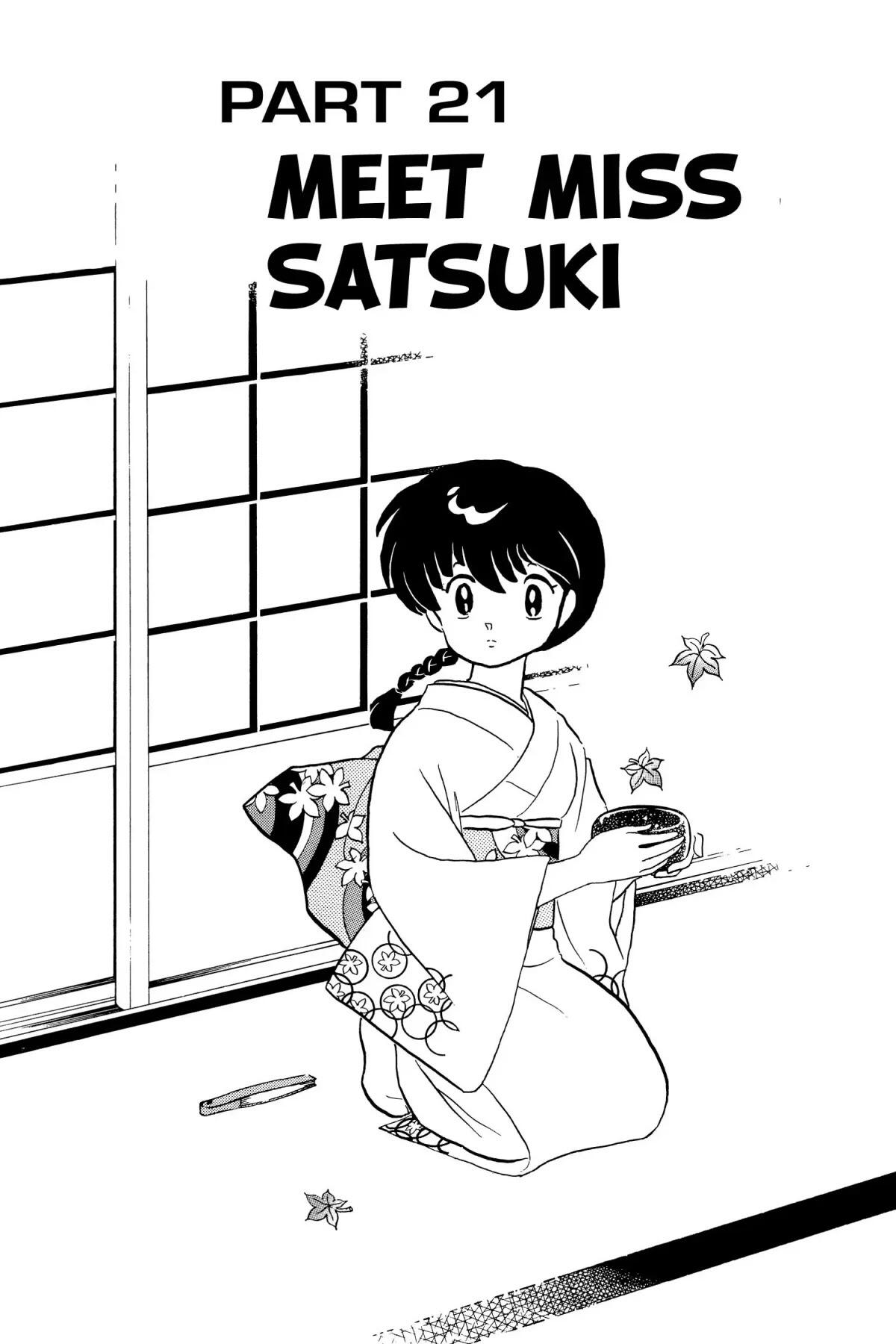 Ranma 1/2 Chapter 57: Meet Miss Satsuki  