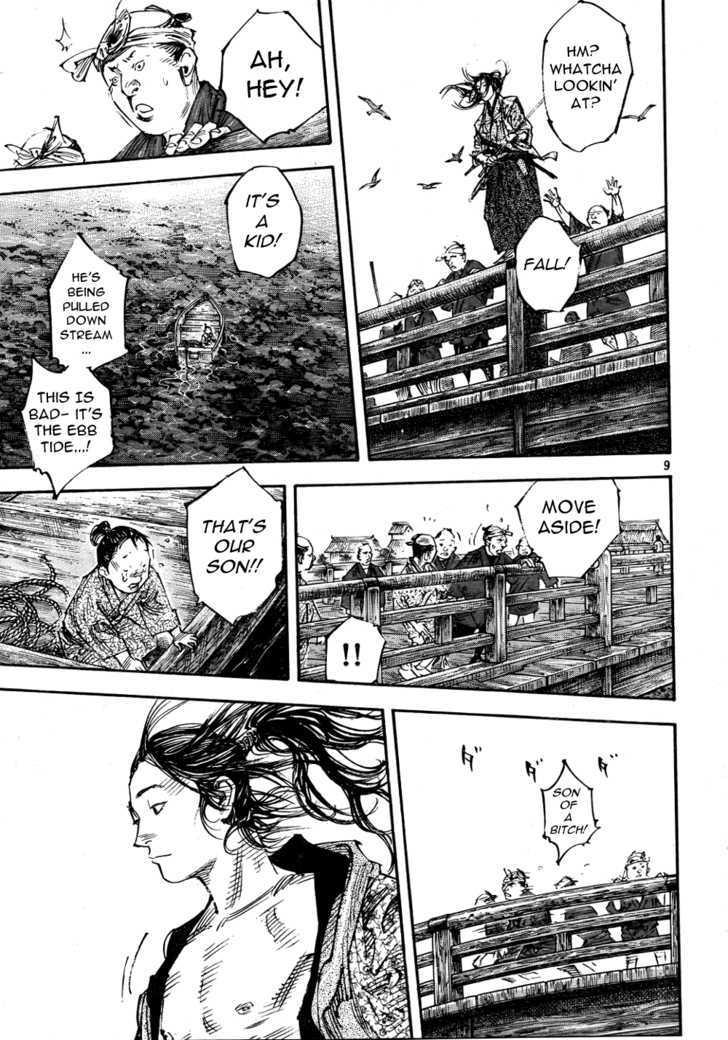 Vagabond Vol.33 Chapter 296 : Kojirou's City page 9 - Mangakakalot