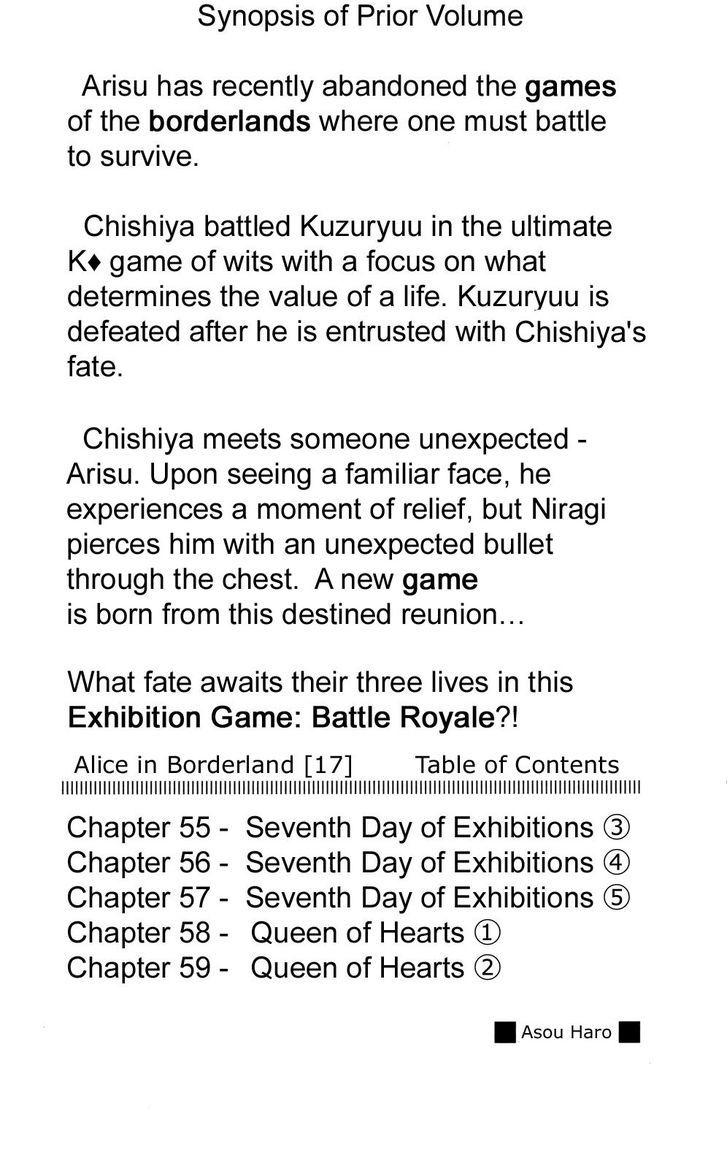 Imawa No Kuni No Alice Vol.17 Chapter 55 : Seventh Day Of Exhibitions (3) page 3 - Mangakakalot