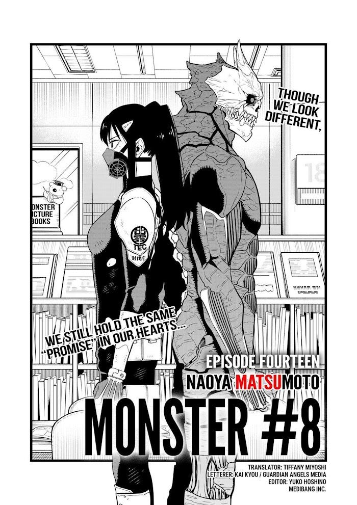 Kaiju No. 8 Chapter 14 page 1 - Mangakakalot