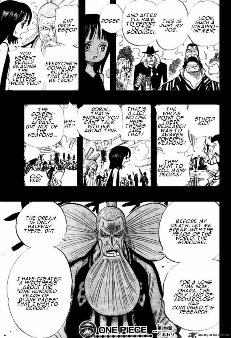 One Piece Chapter 394 : Ohara S Demons page 20 - Mangakakalot